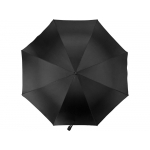 Зонт-трость полуавтоматический двухслойный, синий/черный, фото 3