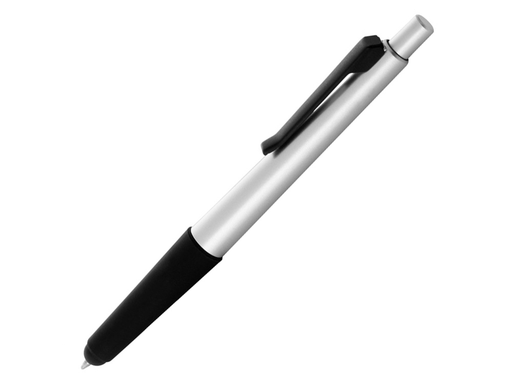Ручка - стилус Gumi, серебристый, черные чернила - купить оптом