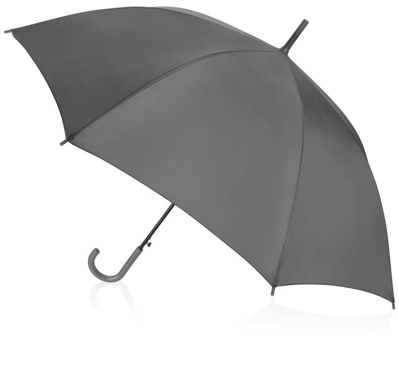 Зонт-трость Яркость, серый (P) - купить оптом