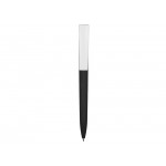 Ручка пластиковая soft-touch шариковая Zorro, черный/белый, фото 1