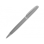 Ручка металлическая шариковая Flow soft-touch, светло-серый/серебристый
