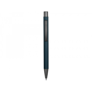 Ручка металлическая soft-touch шариковая Tender, полуночный синий - купить оптом