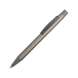 Ручка металлическая soft-touch шариковая Tender, серо-стальной - купить оптом