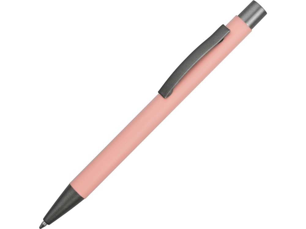 Ручка металлическая soft-touch шариковая Tender, пыльно-розовый - купить оптом