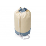 Рюкзак-мешок Indiana хлопковый, 180гр, натуральный/светло-серый, фото 1
