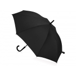 Зонт-трость Bergen, полуавтомат, черный, фото 1