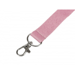 Ланьярд с карабином, пыльно-розовый, фото 1