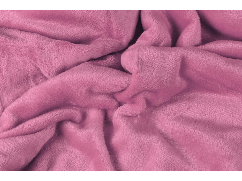 Плед мягкий флисовый Fancy, пыльно-розовый - купить оптом