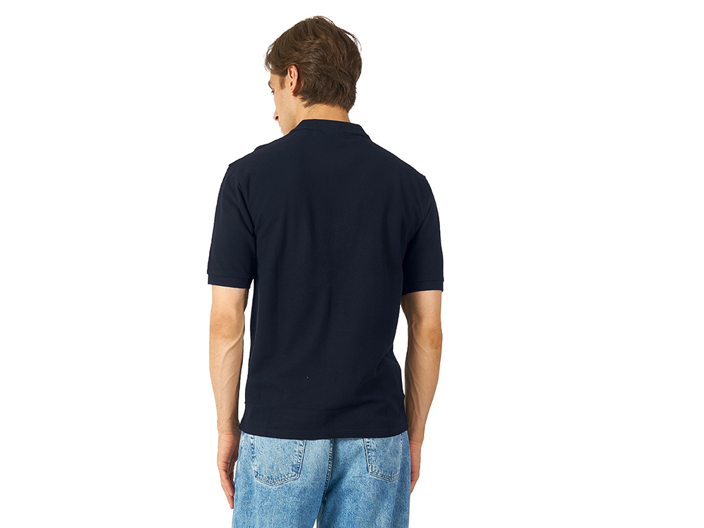 Рубашка поло Boston 2.0 мужская, темно-синий - купить оптом