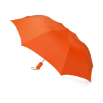 Зонт складной Tulsa, полуавтоматический, 2 сложения, с чехлом, оранжевый (P), фото 1