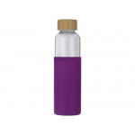 Бутылка для воды стеклянная Refine, в чехле, 550 мл, фиолетовый, фото 2