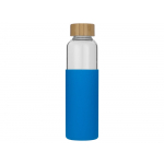 Бутылка для воды стеклянная Refine, в чехле, 550 мл, голубой, фото 2