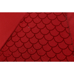 Зонт-полуавтомат складной Marvy с проявляющимся рисунком, красный, фото 3