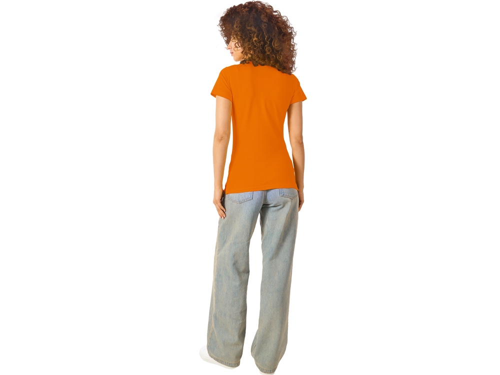 Рубашка поло First 2.0 женская, оранжевый - купить оптом