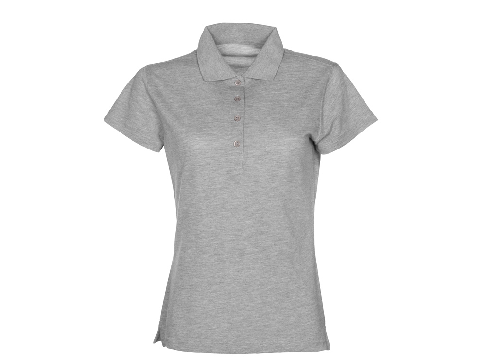 Рубашка поло First 2.0 женская, серый меланж - купить оптом