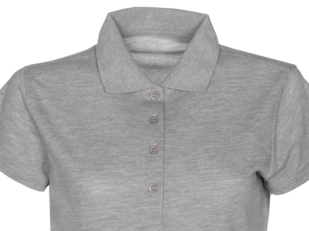 Рубашка поло First 2.0 женская, серый меланж - купить оптом