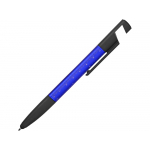 Ручка-стилус пластиковая шариковая многофункциональная (6 функций) Multy, синий, фото 2