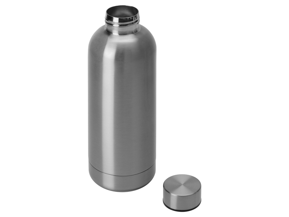 Вакуумная термобутылка Cask Waterline, 500 мл, серебристый глянцевый (P) - купить оптом