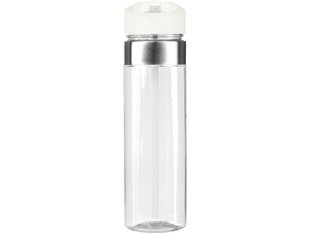 Бутылка для воды Pallant , тритан, 700мл, прозрачный/белый - купить оптом