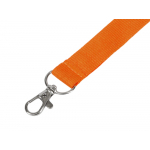 Ланъярд из RPET с карабином, оранжевый, фото 1