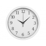 Пластиковые настенные часы  диаметр 25,5 см Yikigai, белый, фото 1