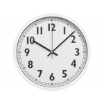 Пластиковые настенные часы  диаметр 30 см White Mile, белый, фото 1
