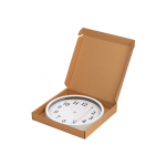 Пластиковые настенные часы  диаметр 30 см White Mile, белый, фото 4