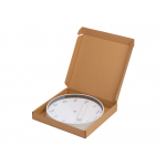 Пластиковые настенные часы  диаметр 30 см Carte blanche, белый, фото 3