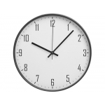 Пластиковые настенные часы  диаметр 30 см Carte blanche, черный, фото 1