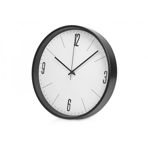 Алюминиевые настенные часы, диаметр 30,5 см Zen, черный - купить оптом