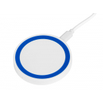 Беспроводное зарядное устройство Dot, 5 Вт, белый/синий, фото 2