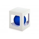 Стеклянный шар синий матовый, заготовка шара 6 см, цвет 62, фото 1