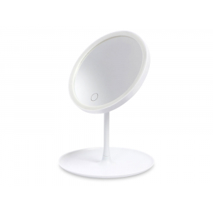 Косметическое зеркало с LED-подсветкой Beautific, белый - купить оптом