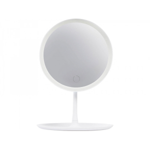 Косметическое зеркало с LED-подсветкой Beautific, белый - купить оптом