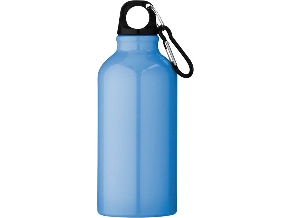 Бутылка Oregon с карабином 400мл, светло-синий (P) - купить оптом