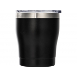 Вакуумная термокружка c керамическим покрытием Rodos, непротекаемая крышка, 350 мл, черный, фото 2