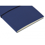 Блокнот Horizon с горизонтальной резинкой, гибкая обложка, 80 листов, синий, фото 3