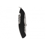 Мультитул-складной нож Demi 11-в-1, серебристый/черный, фото 4