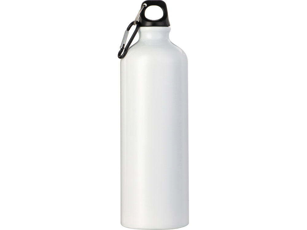Бутылка Hip M с карабином, 770 мл, белый (P) - купить оптом