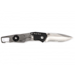 Складной нож Cutter с карабином, черный, фото 3