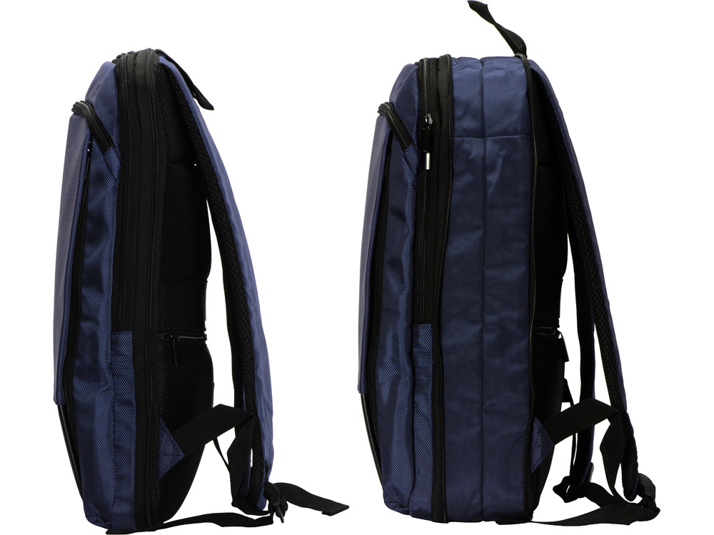Расширяющийся рюкзак Slimbag для ноутбука 15,6, синий - купить оптом