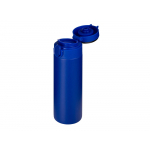 Вакуумная термокружка Waterline с медной изоляцией Bravo, 400 мл, тубус, синий, фото 1