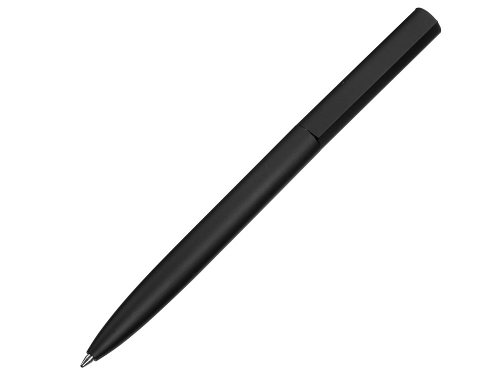 Шариковая металлическая ручка Minimalist софт-тач, черный - купить оптом