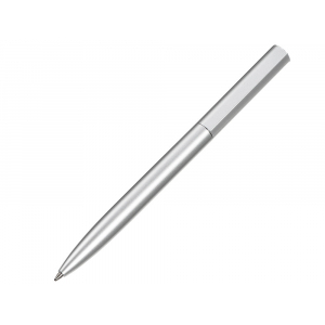 Шариковая металлическая ручка Minimalist, серебристая, серебристый - купить оптом
