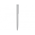Шариковая металлическая ручка Minimalist, серебристая, серебристый, фото 2