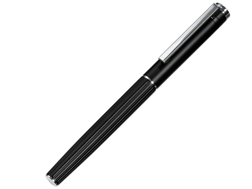 Металлическая ручка-роллер с анодированным слоем Monarch, черная, черный - купить оптом