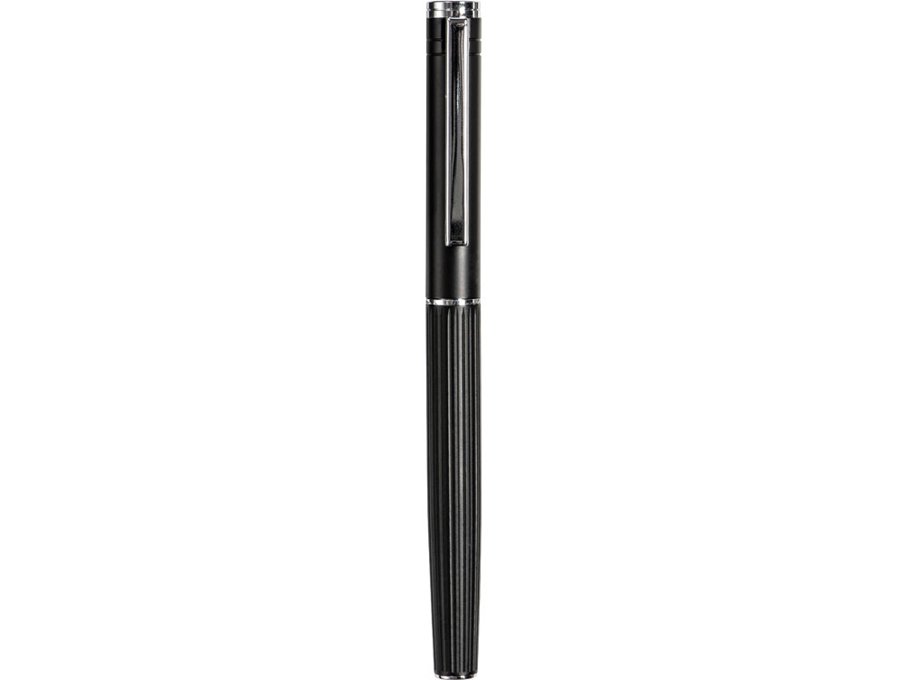 Металлическая ручка-роллер с анодированным слоем Monarch, черная, черный - купить оптом