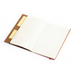 Блокнот с ручкой и набором стикеров А5 Write and stick, красный, фото 3