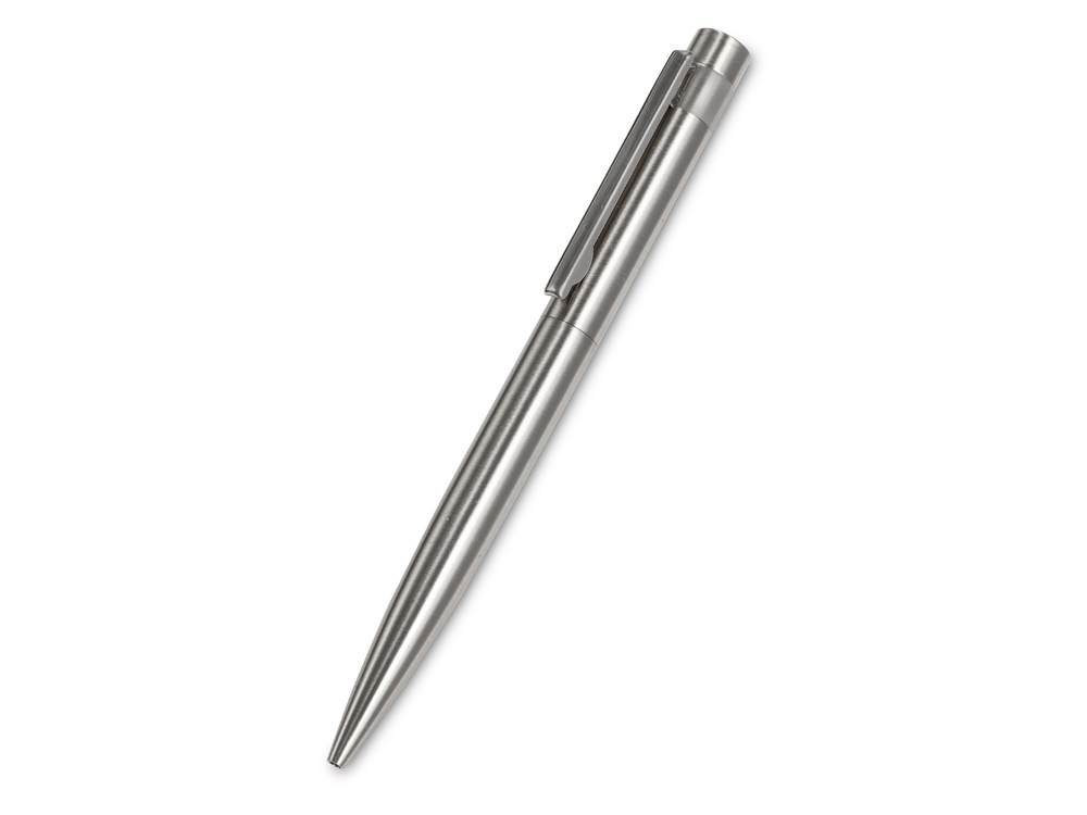Шариковая ручка из переработанной стали Steelite, серебристая, серебристый - купить оптом