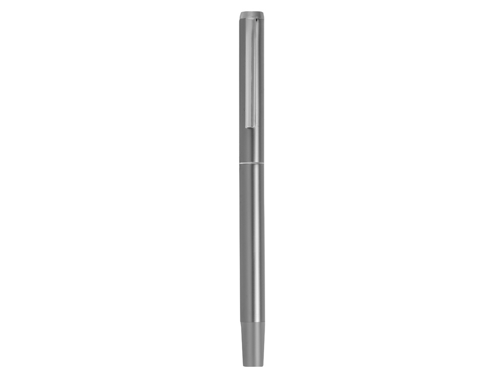 Ручка роллер из переработанного алюминия Alloyink, серебристая, серебристый - купить оптом